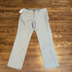 Bonobos Stone Minicheck Straight Leg Golf Pants